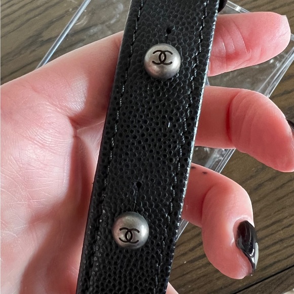 Authentic Chanel Boy Bag- Small - caviar black and ruthenium - finish metal - Picture 10 of 11